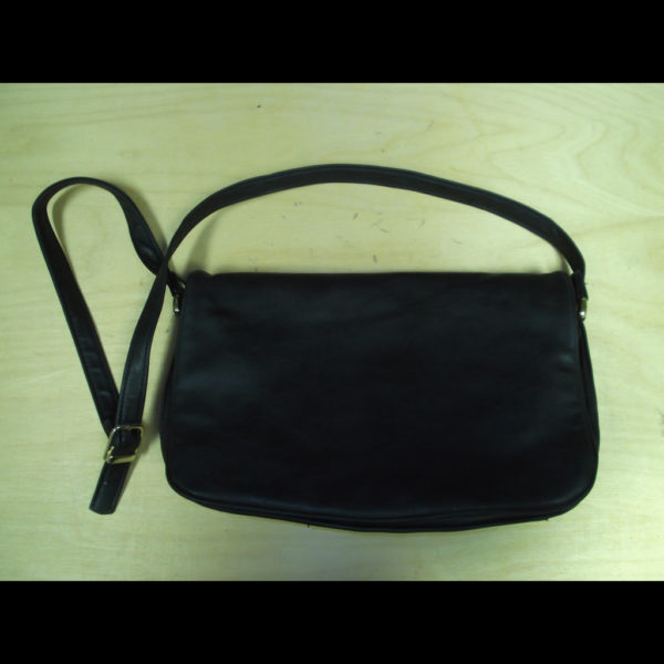 Black Purse Wm Prs lng strp 1200