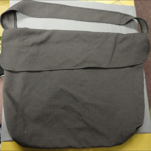 Grey Purse Wm Prs lng strp 2203