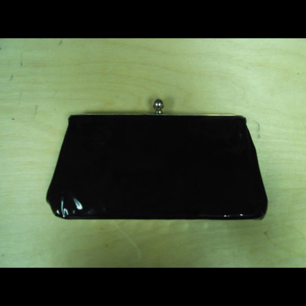 Black Purse Wm Prs no strp 1009