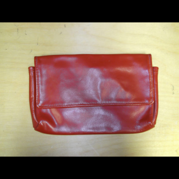 Red Purse Wm Prs no strp 7001