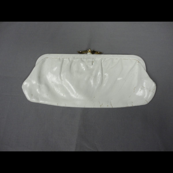 White Purse Wm Prs no strp 8001