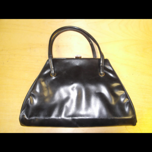 Black Purse Wm Prs shrt strp 1108