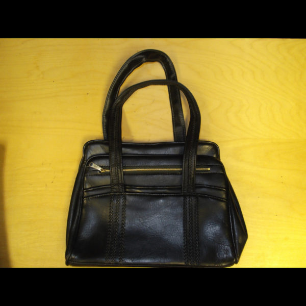 Black Purse Wm Prs shrt strp 1116