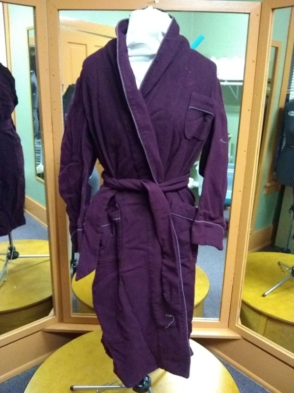 Maroon Bathrobe-BH RB 7502-Chest 46