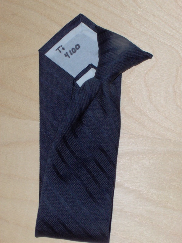 Dark blue Clip-on Tie-CL TI 4000- Medium