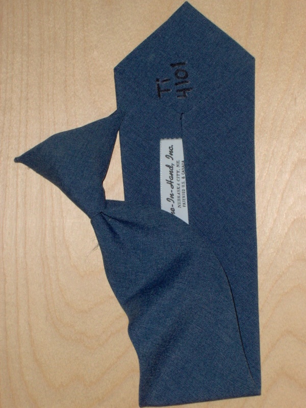 Blue Clip-on Tie-CL TI 4001- Medium Narrow