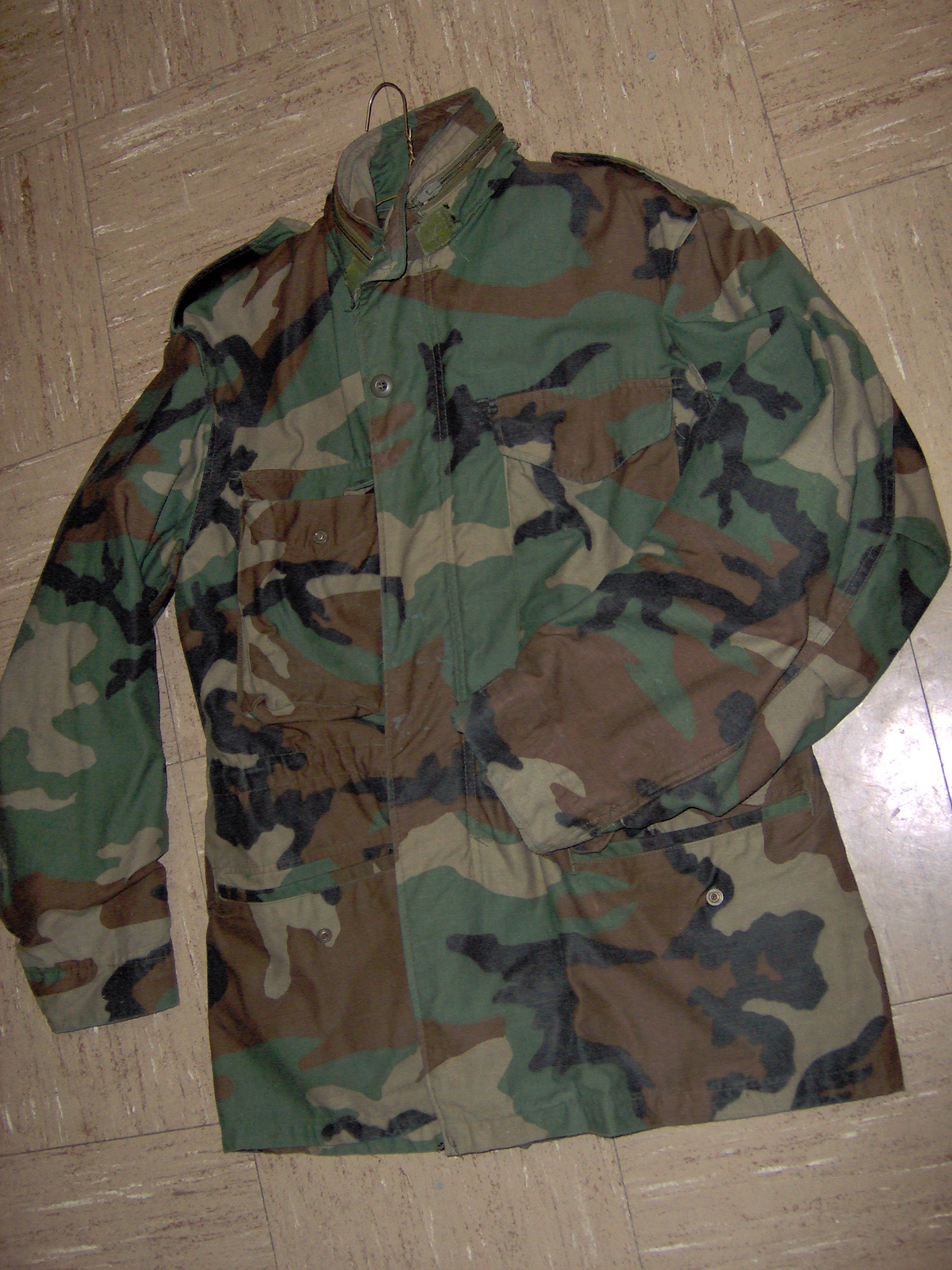 Camo Military Uniform Mn Ml 3600 Coat Chest 48 Costume Cottage