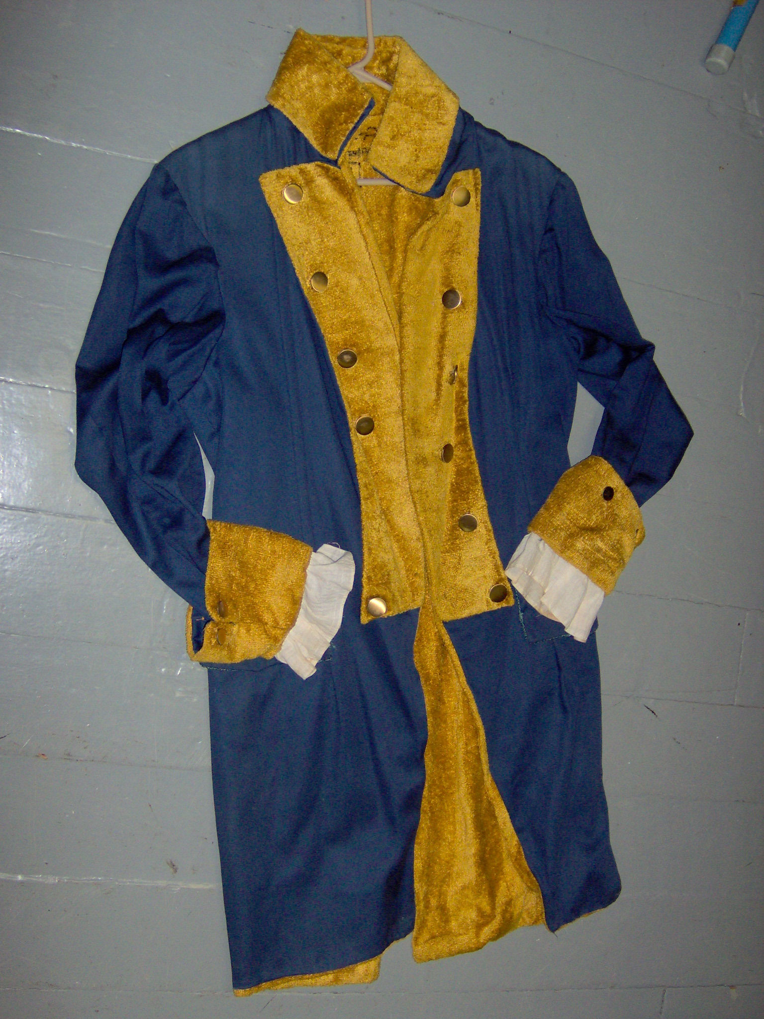 blue and yellow Military Uniform-MN ML 4204-Coat Chest 40