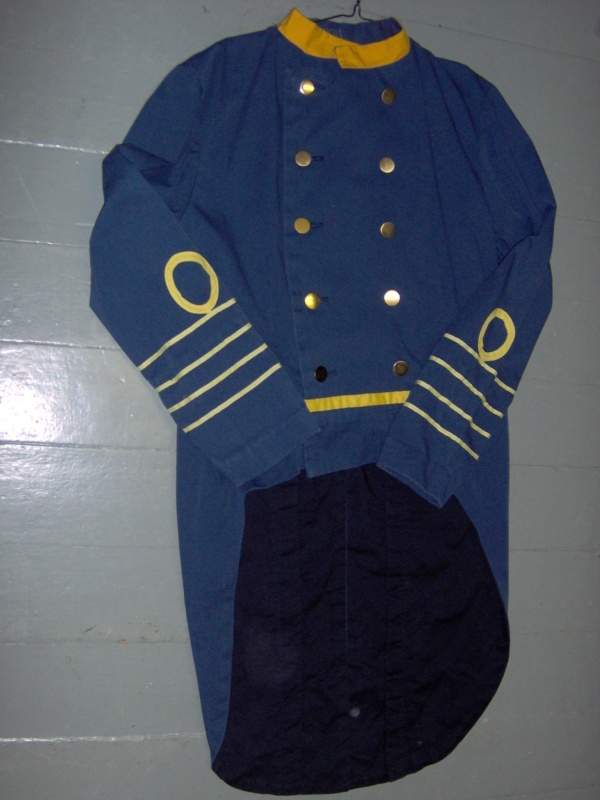 blue and gold Military Uniform-MN ML 4502-Coat Chest 46