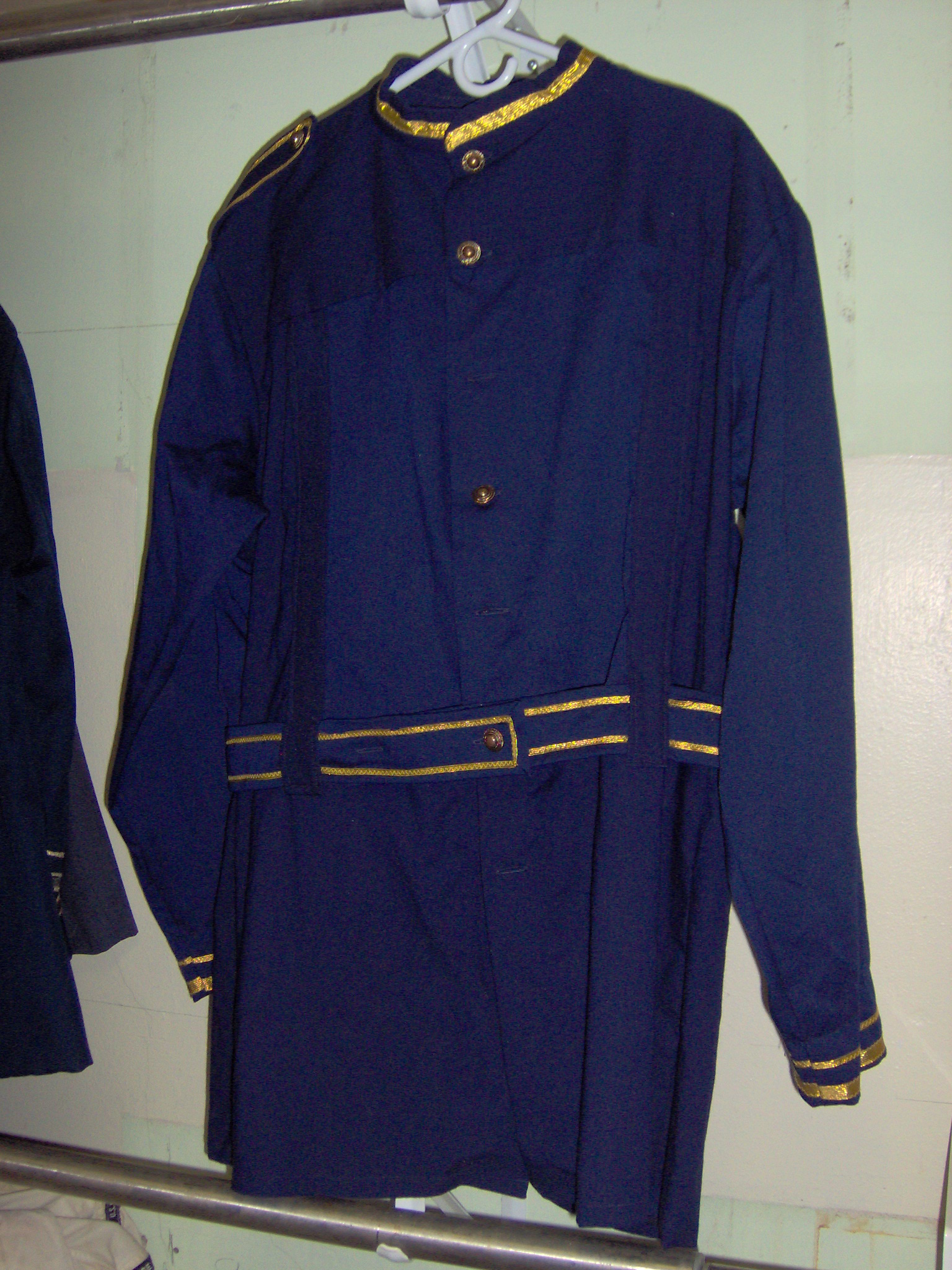 Blue and yellow Military Uniform-MN ML 4312-Coat Chest 42