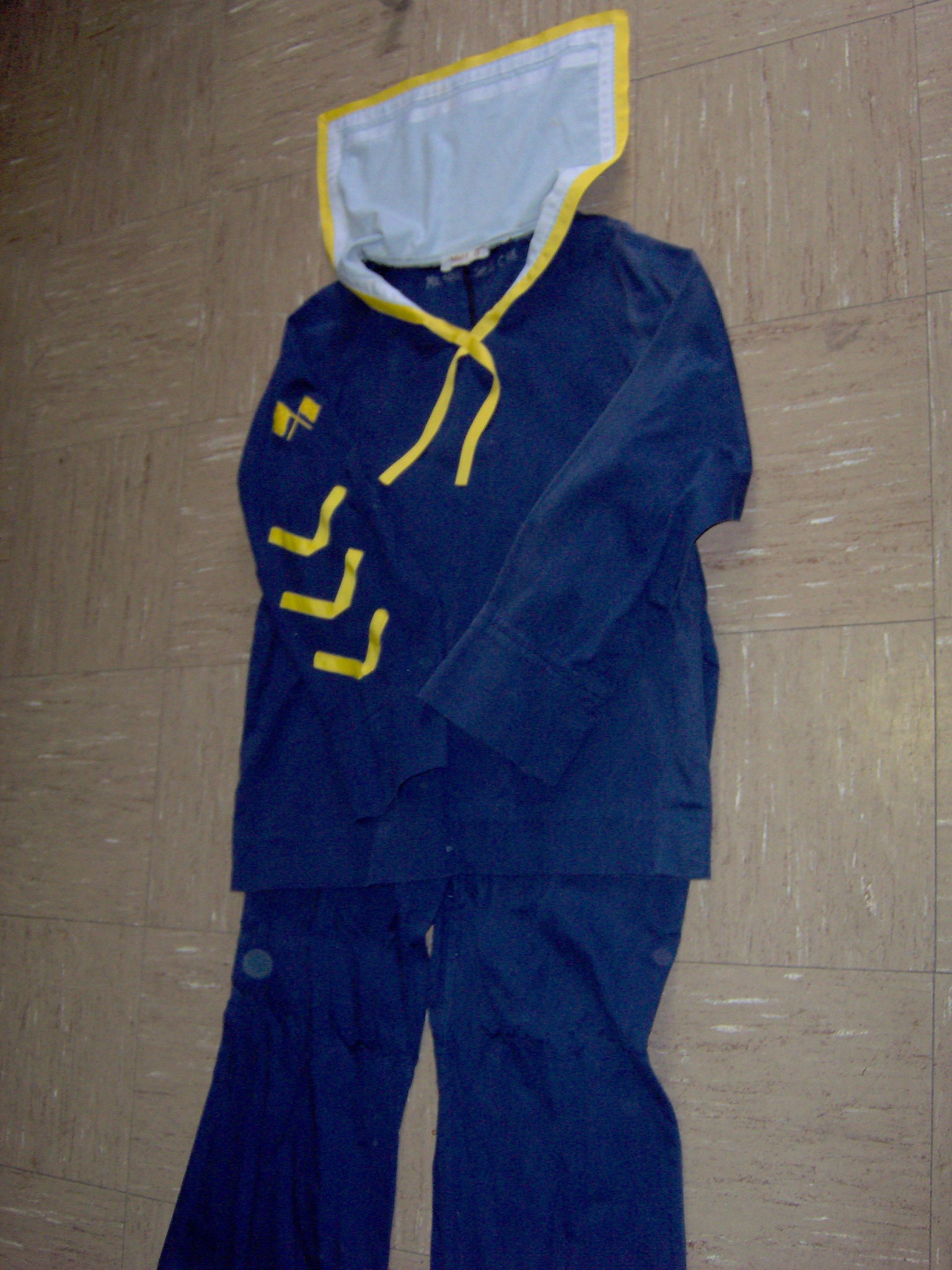 Blue and yellow Military Uniform-MN ML 4312-Coat Chest 42