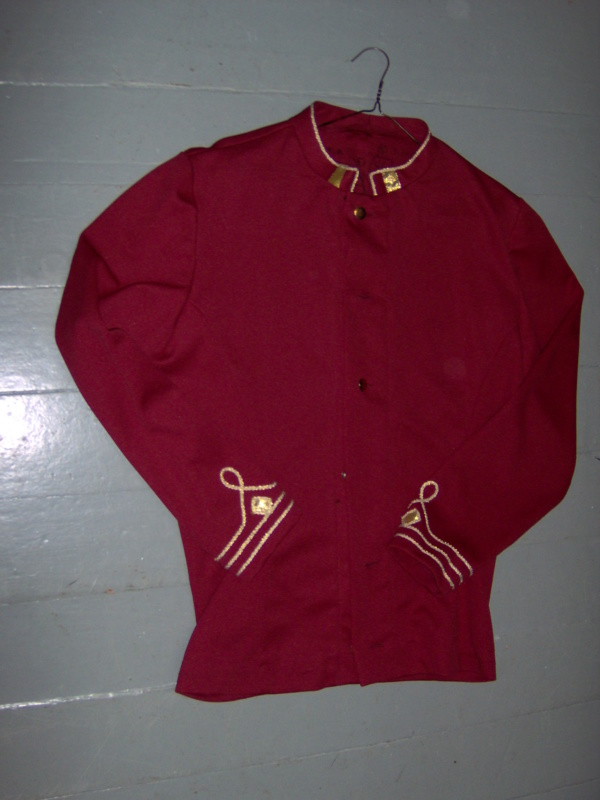 burgundy gold Military Uniform-MN ML 7700-Coat Chest 50