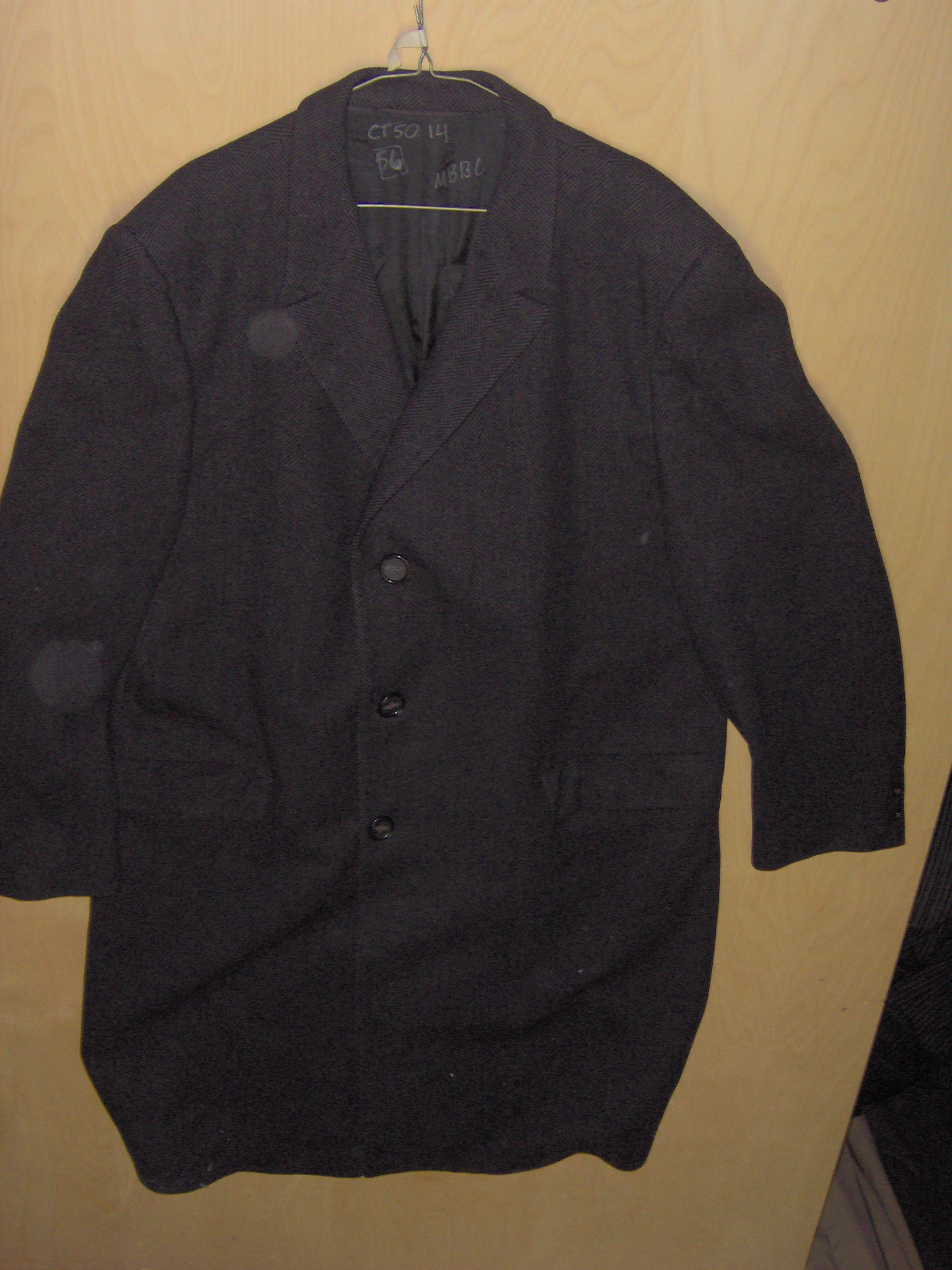 dark brown Overcoat-Mn Ct 6650-Chest 48 – Costume Cottage