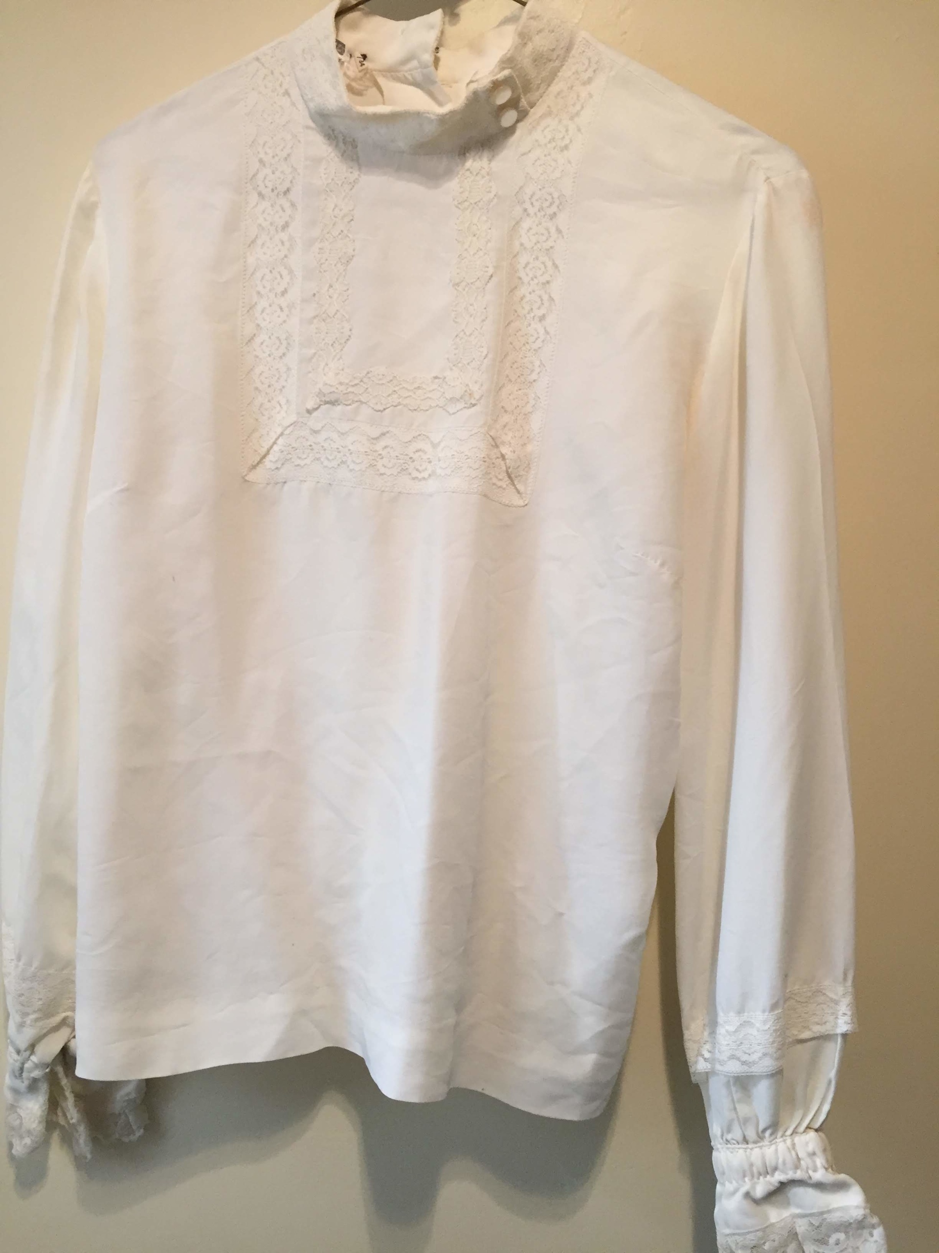 White Period Blouse-Pd Bl 8510-Bust 40 – Costume Cottage