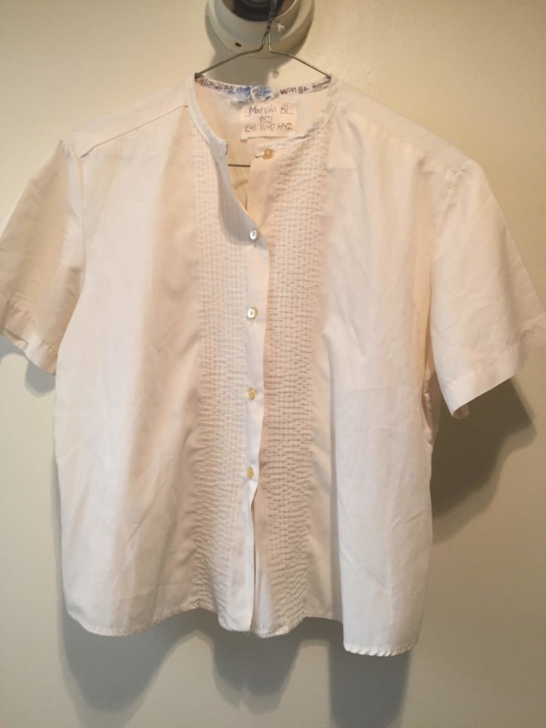 Ivory Modern Blouse-Mod Bl 8521-Chest 41