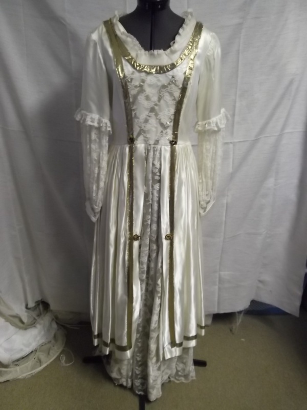 Ivory Gold Renaissance Dress-Wm Rn Dr 8300-Chest 36