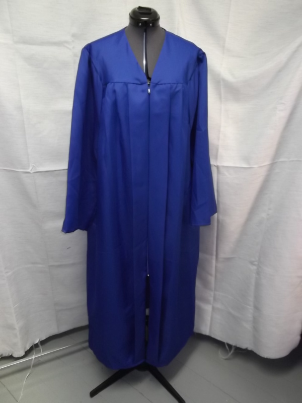 Blue Graduation Gown-GGWN 4005-Chest 50