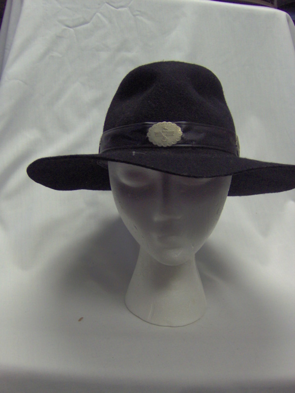 Black Cowboy Hats-CBY HT 1005-Size 23