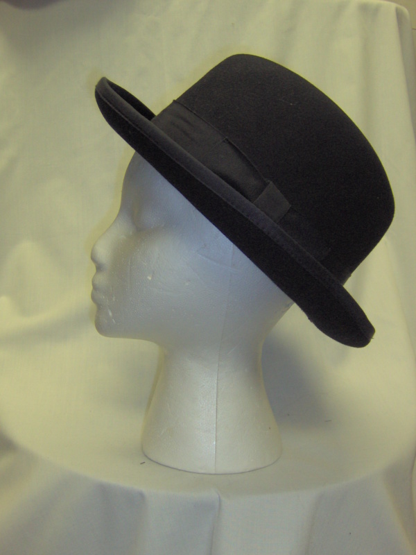 Black Homburg Hats-HMG HT 1000-Size 23