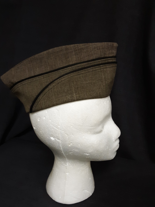 Brown Military Hats-MLTY HT 6004-Size 21