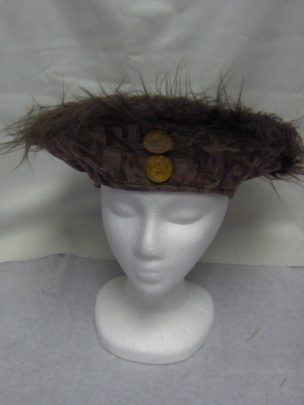 Brown and blue Medieval Hats-MN ME HT 6018-Size 23