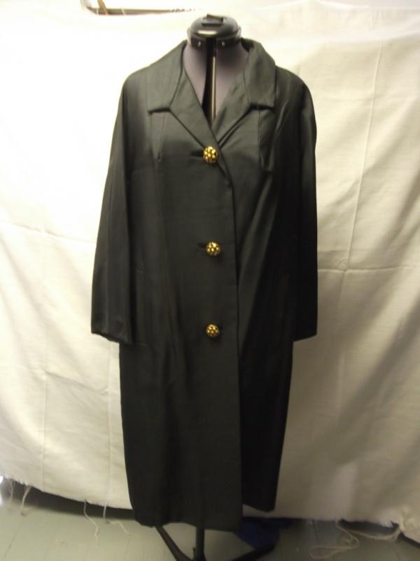 Black Women's Coat-WM CT 1600-Chest 48