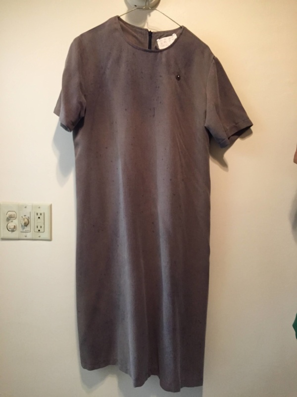 Brown Modern Dress-WM DR 6600-Chest 42