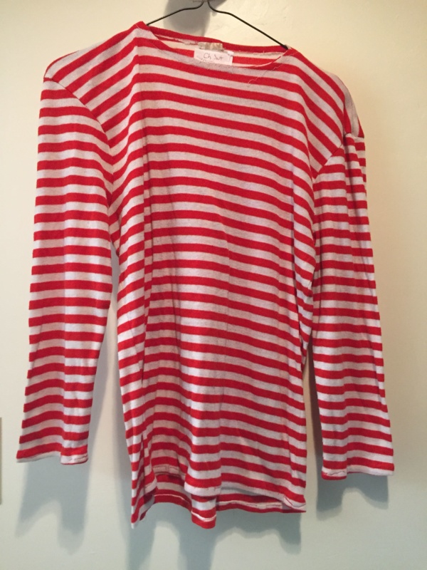 Red, white Children's Sweater-Ch Sw 7650-Chest 36