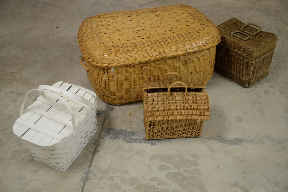 Large Wicker Baskets – Prop Closet