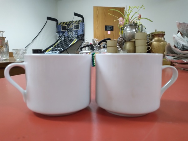 Small white mugs - Image 2