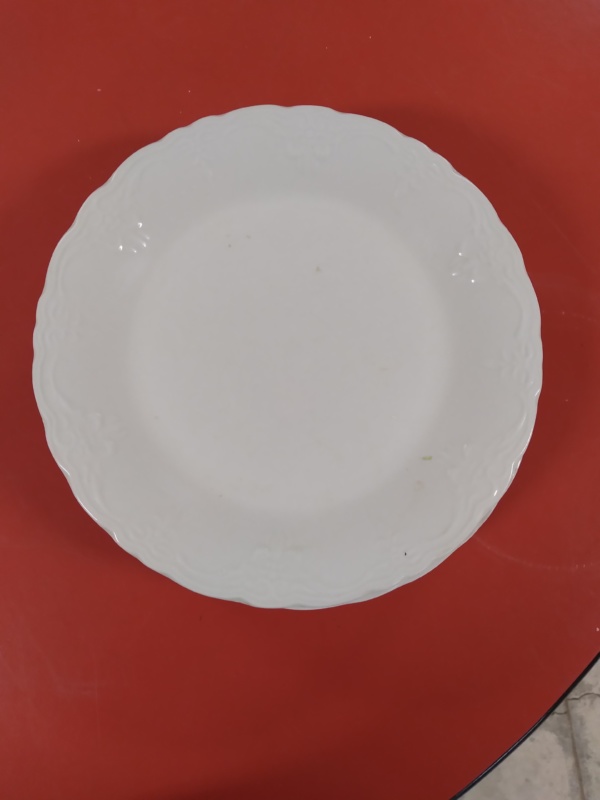 White China Plates