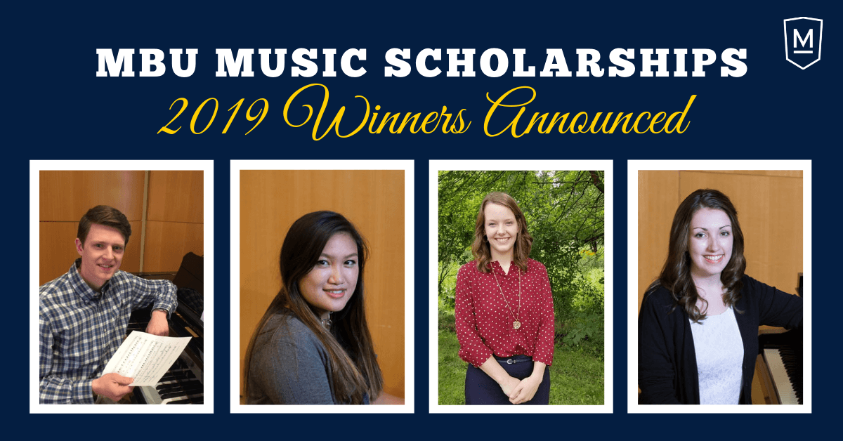 2019 Music Scholarship Recipients - Maranatha Baptist University